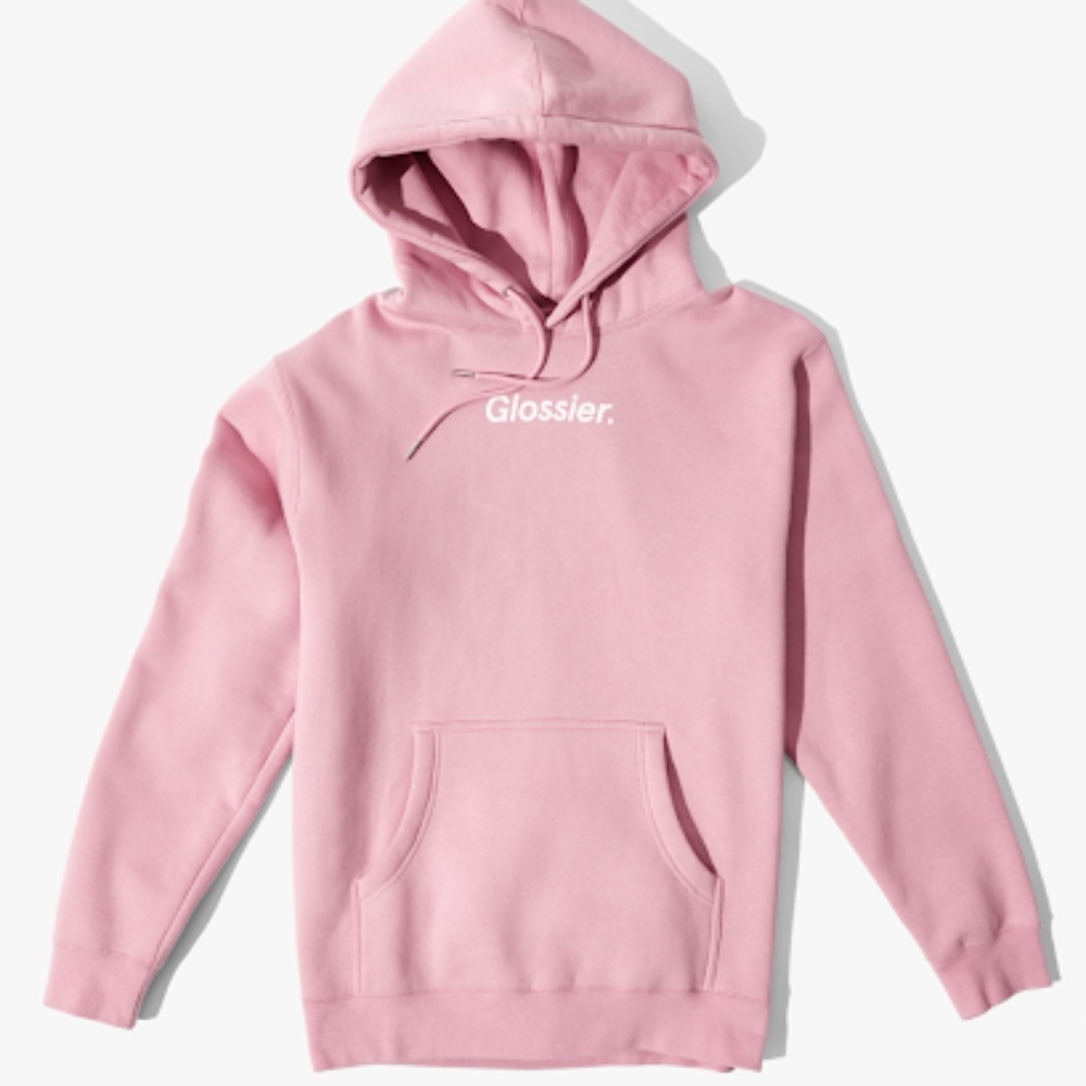 Pink glossier hoodie